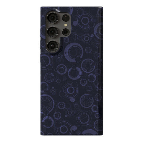 Gallifreyan Text Pattern Phone Case